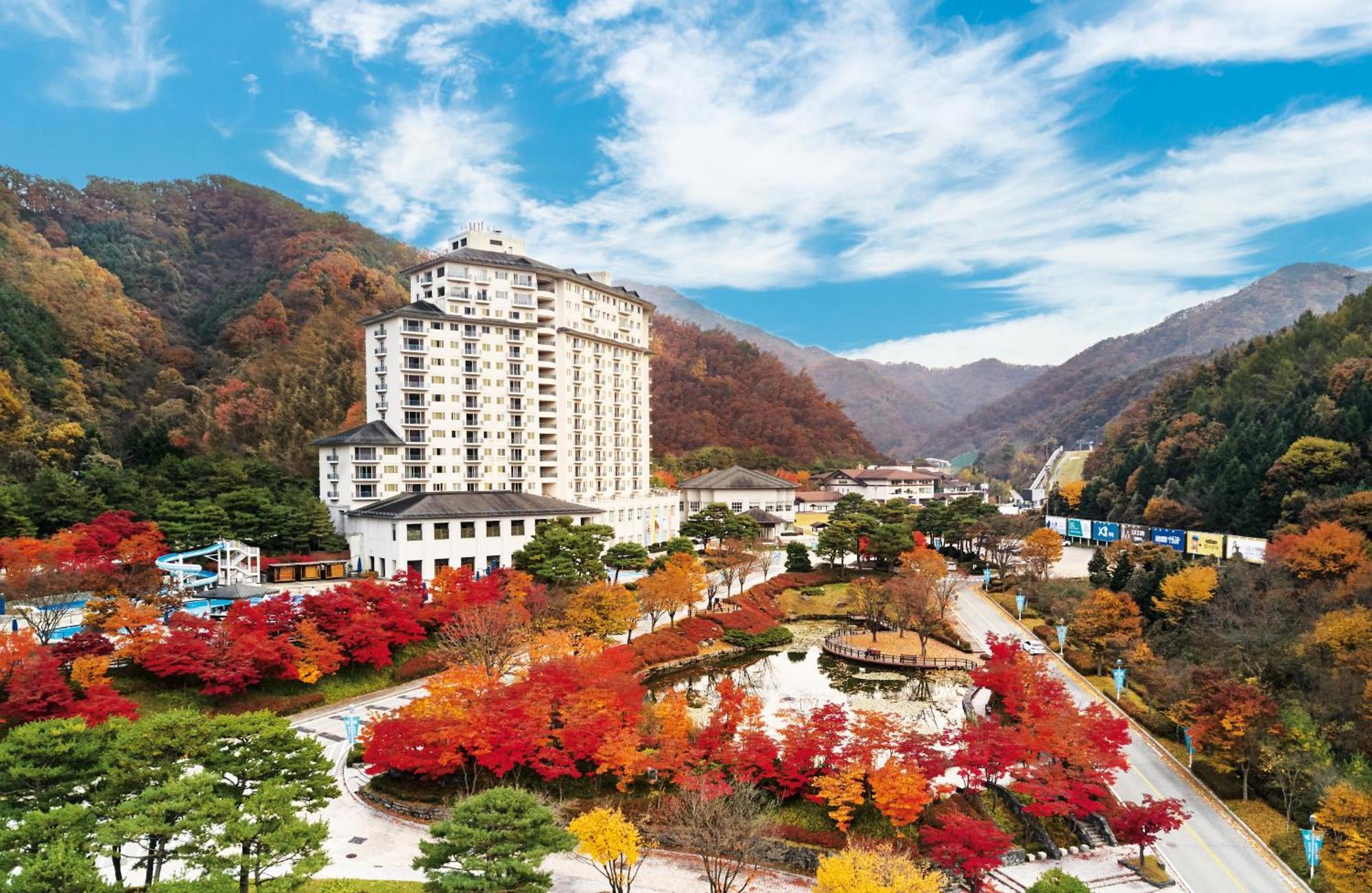 Elysian Gangchon Resort Čchunčchon Exteriér fotografie